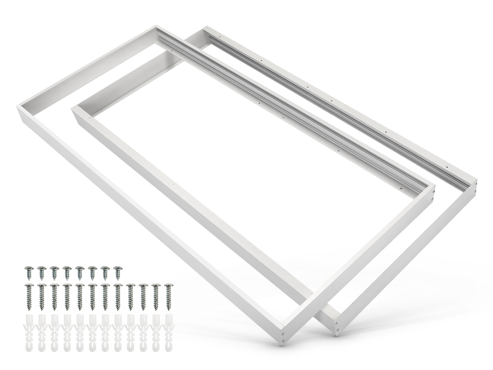 Ramka natynkowa do paneli LED 120x60 6.8cm